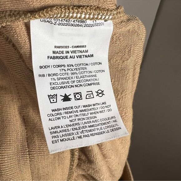 Nike Women's Tan Brown Chevron Pattern Everyday Modern High-Waisted Joggers Sz S - Picture 11 of 12